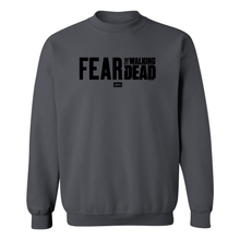 Load image into Gallery viewer, Fear The Walking Dead Season 6 Logo Fleece Crewneck Sweatshirt