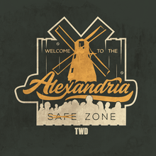 Load image into Gallery viewer, The Walking Dead Alexandria Sherpa Blanket
