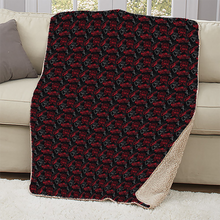 Load image into Gallery viewer, The Walking Dead Edge Sherpa Blanket