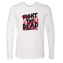 Load image into Gallery viewer, The Walking Dead Fight The Dead Adult Long Sleeve T-Shirt