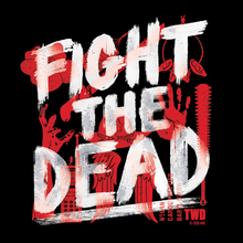 Load image into Gallery viewer, The Walking Dead Fight The Dead Adult Short Sleeve T-Shirt
