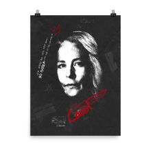 Load image into Gallery viewer, The Walking Dead Carol Graffiti Premium Satin Poster
