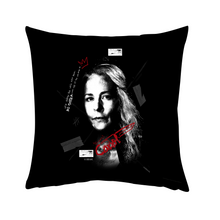 Load image into Gallery viewer, The Walking Dead Carol Graffiti Throw Pillow