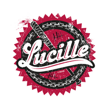Load image into Gallery viewer, The Walking Dead Lucille 3/4 Sleeve Baseball T-Shirt
