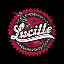 Load image into Gallery viewer, The Walking Dead Lucille Fleece Hooded Sweatshirt
