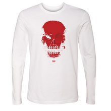 Load image into Gallery viewer, The Walking Dead Skull Adult Long Sleeve T-Shirt