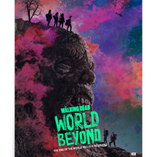 Load image into Gallery viewer, The Walking Dead: World Beyond Season 1 Art Premium Satin Poster