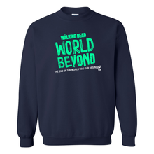 Load image into Gallery viewer, The Walking Dead: World Beyond Season 1 Logo Fleece Crewneck Sweatshirt