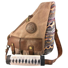 Load image into Gallery viewer, The Walking Dead Michonne Katana Faux Leather Sling Bag