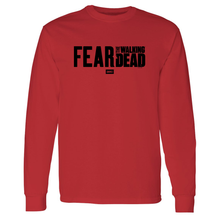 Load image into Gallery viewer, Fear The Walking Dead Season 6 Logo Adult Long Sleeve T-Shirt
