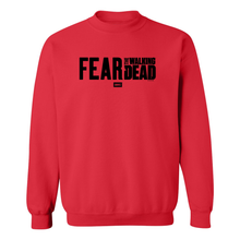 Load image into Gallery viewer, Fear The Walking Dead Season 6 Logo Fleece Crewneck Sweatshirt
