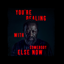 Load image into Gallery viewer, Fear The Walking Dead Season 6 Morgan Quote Black Mug
