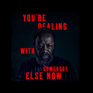 Fear The Walking Dead Season 6 Morgan Quote Black Mug