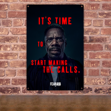 Load image into Gallery viewer, Fear The Walking Dead Season 6 Strand Quote Metal Sign
