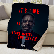 Load image into Gallery viewer, Fear The Walking Dead Season 6 Strand Quote Sherpa Blanket
