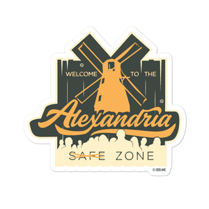 The Walking Dead Alexandria Die Cut Sticker