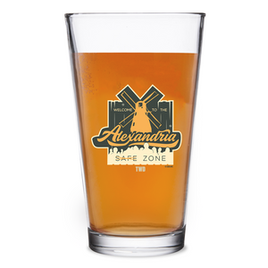The Walking Dead Alexandria Drinking Glass
