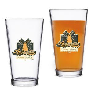 The Walking Dead Alexandria Drinking Glass