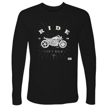 Load image into Gallery viewer, The Walking Dead Daryl Ride Don&#39;t Walk Adult Long Sleeve T-Shirt
