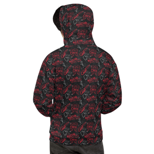The Walking Dead Edge All-Over Print Adult Hooded Sweatshirt