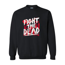 Load image into Gallery viewer, The Walking Dead Fight The Dead Fleece Crewneck Sweatshirt
