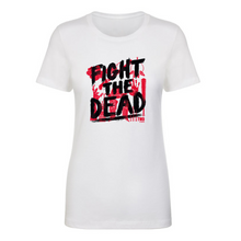 Load image into Gallery viewer, The Walking Dead Fight The Dead Women&#39;s Short Sleeve T-Shirt
