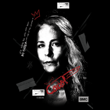 Load image into Gallery viewer, The Walking Dead Carol Graffiti Adult Short Sleeve T-Shirt
