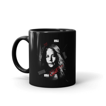 Load image into Gallery viewer, The Walking Dead Carol Graffiti Black Mug
