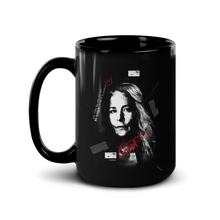 Load image into Gallery viewer, The Walking Dead Carol Graffiti Black Mug
