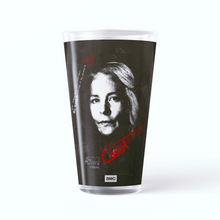 Load image into Gallery viewer, The Walking Dead Carol Graffiti Drinking Glass
