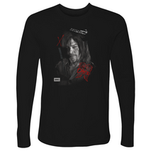 Load image into Gallery viewer, The Walking Dead Daryl Graffiti Adult Long Sleeve T-Shirt
