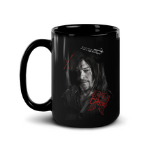 Load image into Gallery viewer, The Walking Dead Daryl Graffiti Black Mug
