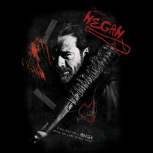 Load image into Gallery viewer, The Walking Dead Negan Graffiti Throw Pillow

