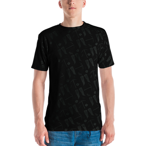 The Walking Dead Icons Adult All-Over Print T-Shirt