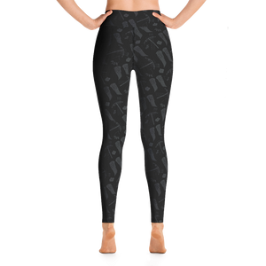 The Walking Dead Icons Women's All-Over Print Yoga Leggings