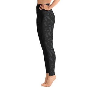 The Walking Dead Icons Women's All-Over Print Yoga Leggings