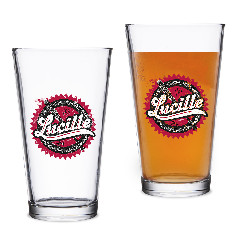 The Walking Dead Lucille Drinking Glass