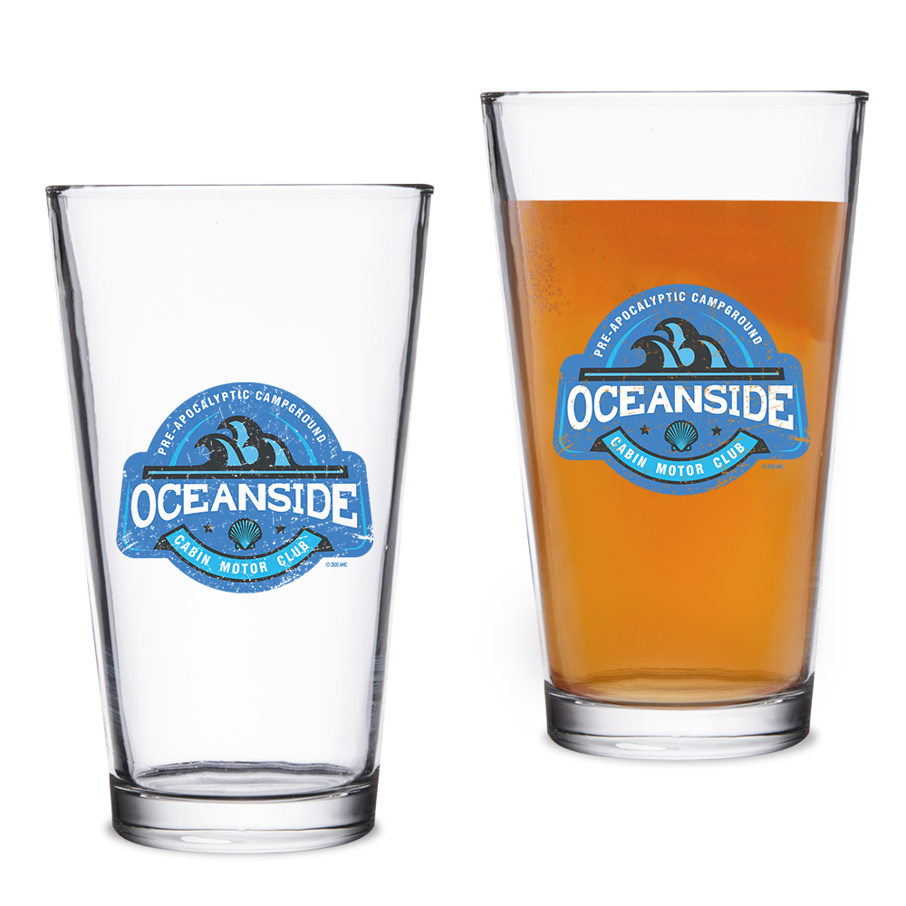 The Walking Dead Oceanside Drinking Glass