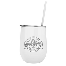 Load image into Gallery viewer, The Walking Dead Oceanside Laser Engraved Wine Tumbler with Straw
