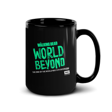 Load image into Gallery viewer, The Walking Dead: World Beyond Three Circle Entity Black Mug
