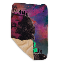 Load image into Gallery viewer, The Walking Dead: World Beyond Season 1 Art Sherpa Blanket
