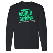 Load image into Gallery viewer, The Walking Dead: World Beyond Season 1 Logo Adult Long Sleeve T-Shirt
