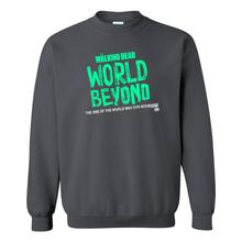 Load image into Gallery viewer, The Walking Dead: World Beyond Season 1 Logo Fleece Crewneck Sweatshirt
