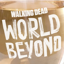 Load image into Gallery viewer, The Walking Dead: World Beyond Season 1 Logo Laser Engraved Stemless Wine Glass
