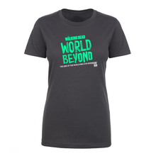 Load image into Gallery viewer, The Walking Dead: World Beyond Season 1 Logo Women's Short Sleeve T-Shirt
