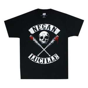 The Walking Dead Negan Lucille Rockers Adult T-Shirt