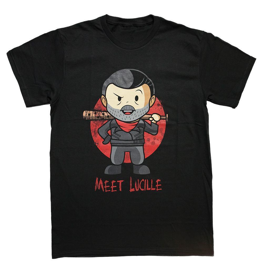 The Walking Dead Negan Meet Lucille Adult T-Shirt