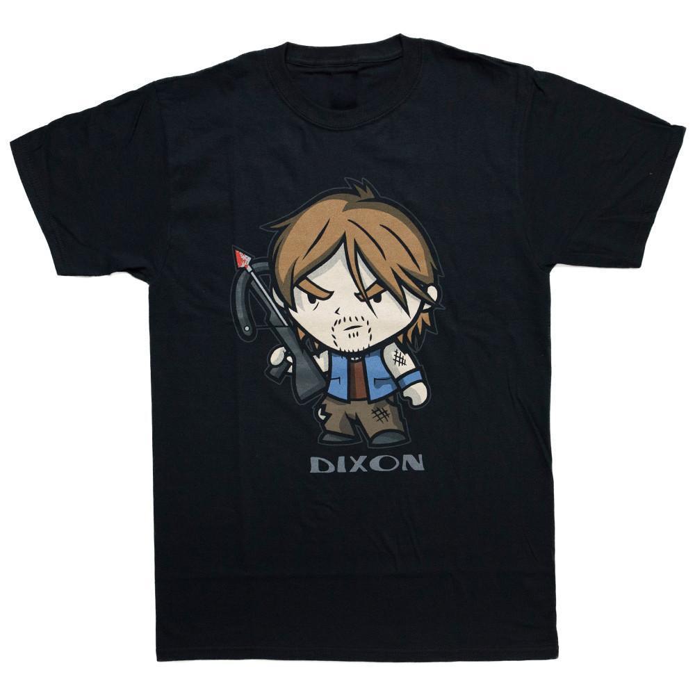 The Walking Dead Dixon Chibi Adult T-Shirt