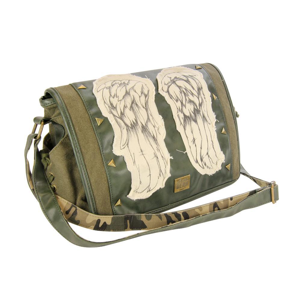 The Walking Dead Daryl Wings Fatigue Green Messenger Bag